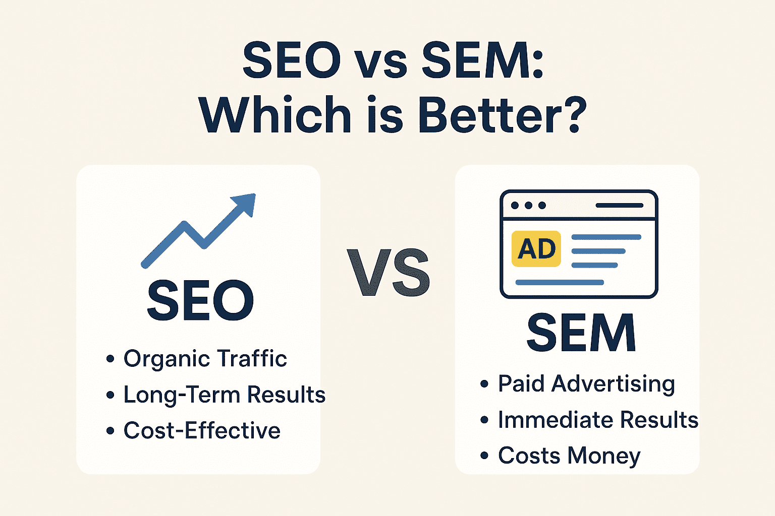 SEO vs SEM