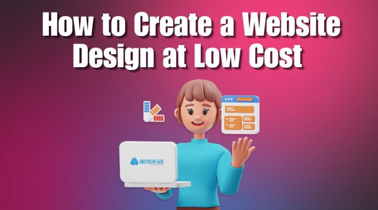 Best 5 Platform to website design at Low Cost